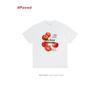 Unisex Cute Tomato Print Cotton T-Shirt - Short Sleeve Streetwear Tee