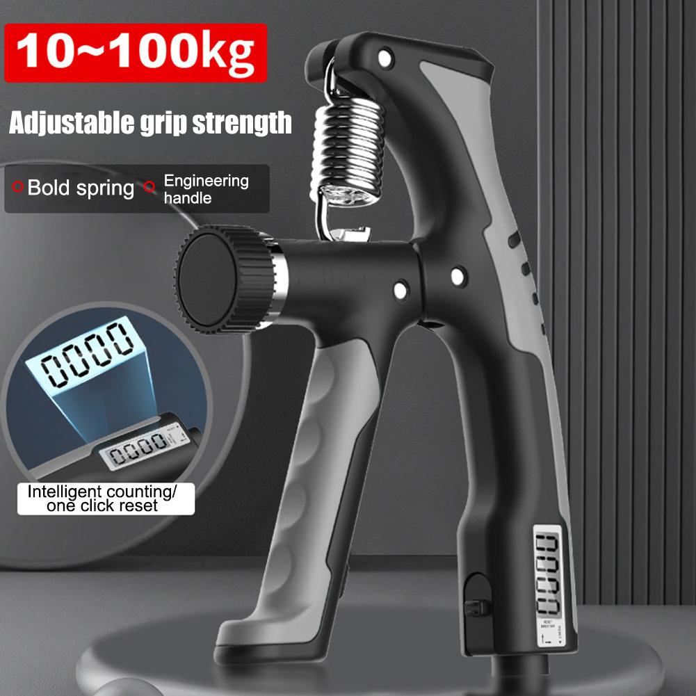 Spring Steel Gripper Strengthener Trainer Portable Hand Strengthener Muscle Building Injury Recovery for Rehabilitation Training