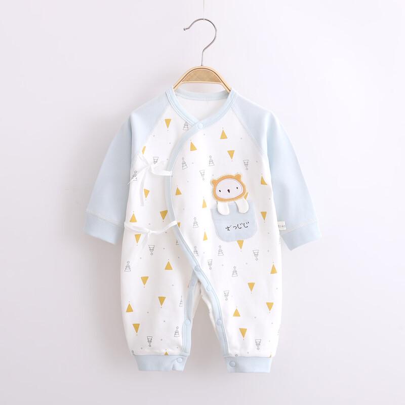 Little Sheep Dudu Baby All-Season Cotton Bodysuit 52cm