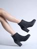 Shoetopia Womens Ankle Comfortable Boots  || Zip Platform Boots Casual & Street Style Footwear