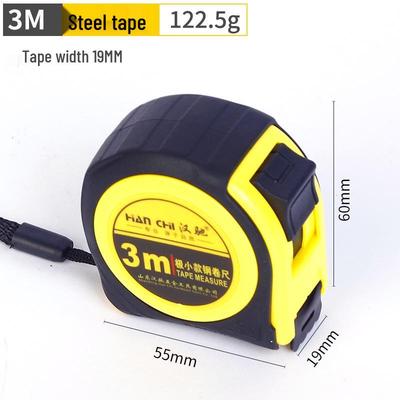 Cross-Border Drop-Resistant Compact Tape Measure with Frosted Case and Customizable Bag