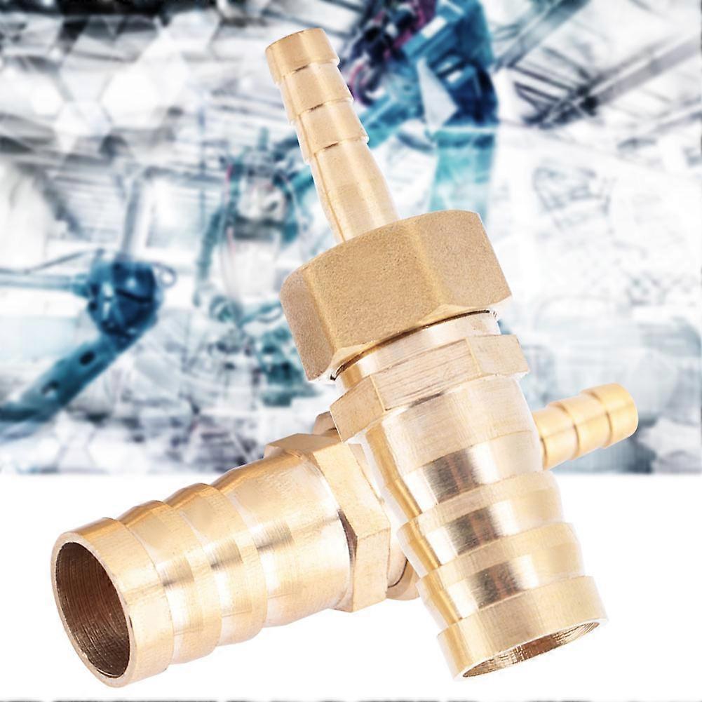 Brass Fitting Hose Barb Tail Reducer Reducing Plug Connector (6mm-16mm 2pcs)