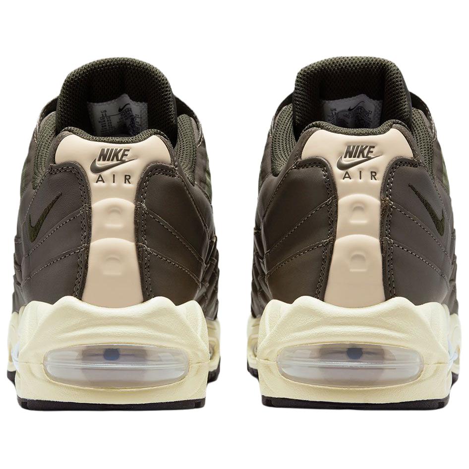 Nike Air Max 95 Breathable Running Shoes Men's Olive Green Brown IQ3466-200