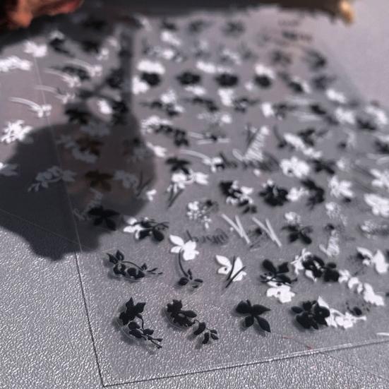 Delicate Manicure Sticker Soft Texture 5 Styles Stain-resistant