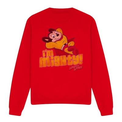 Mighty Mouse Unisex Adult IÂ´m Mighty Sweatshirt