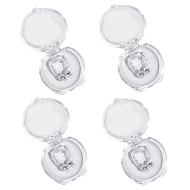 Silicone Magnetic Anti Snoring Men Portable Stop Snoring Nose Clip Prevent Sleep Apnea Snoring Stopper For Women Sleeping Aid