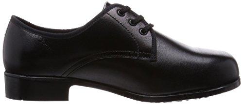 Simon 6061 Safety Shoes, Shorts, Black, Size 23.0 Cm, 2E