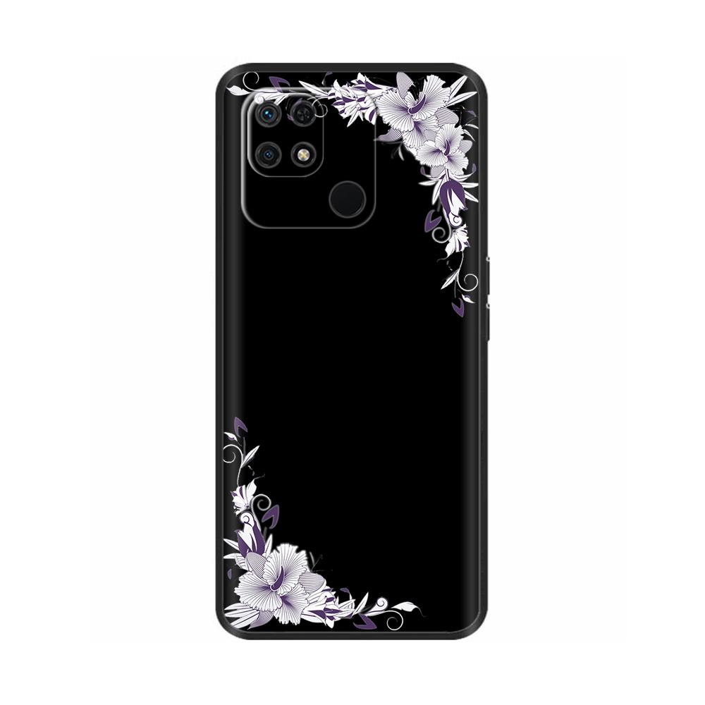 Cover For Xiaomi Redmi 10C Case For Redmi 10C Capas Phone Case Soft Black Silicone Bumper Back Case For Redmi 10C Fundas 6.71"