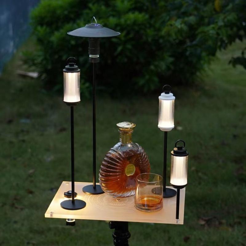 Removable Camp Lamp Stand Work Light Holder Stand Portable Outdoor Light Stand