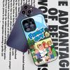 Family Peter Griffin Cartoon Phone Case for Iphone 16 15 14 12 11 13 Pro Max Mini 8 X Xr Xs Puls Black Glass Cover
