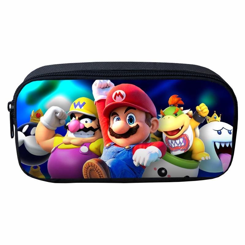 Super Mario Cartoon Pencil Case for Kids