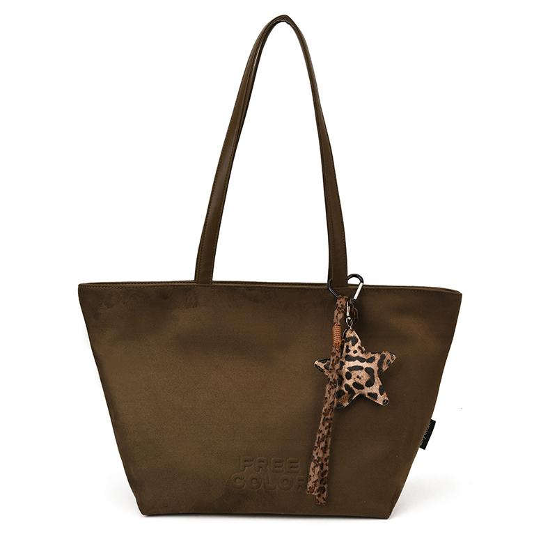 Vintage Shoulder Bag Women's Large Capacity Commuter Tote Bag