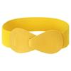 Women Wide Hook Casual Waist Strap Bowknot Waistband Waist Belts Elastic Belts