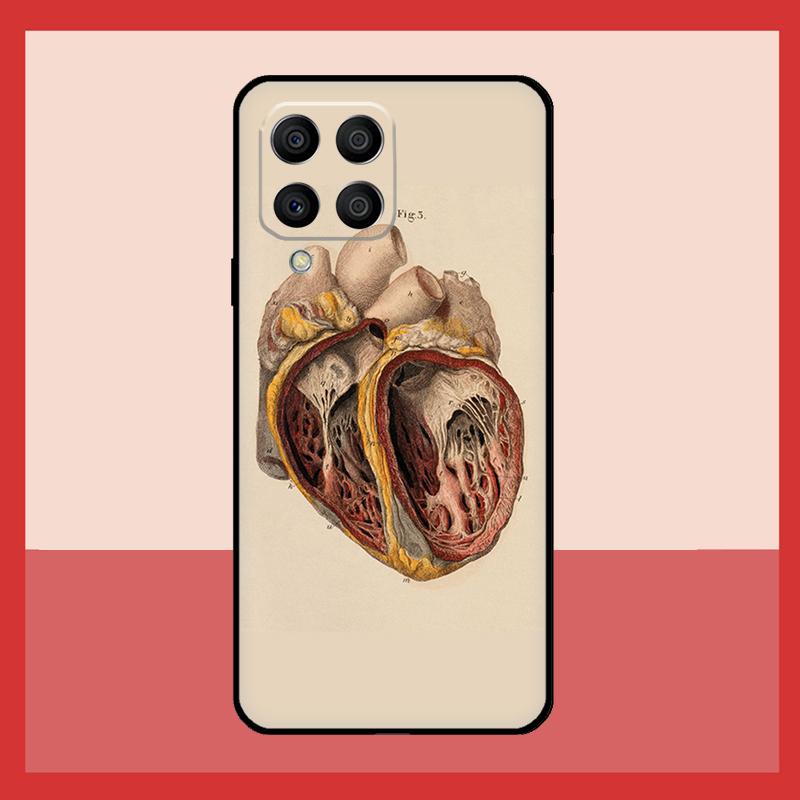 Human Anatomy Case For Samsung Galaxy M12 M52 M06 M16 M36 M56 M33 M15 M55 M31 M13 M14 M53 M32 M35 M34 M54