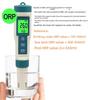 Testeur de pH et de salinité de l'eau de mer TDS 8 en 1 - Stylo de test de la qualité de l'eau riche en hydrogène