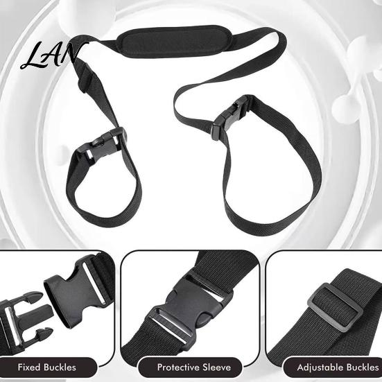 Easy Carry Picnic Chair Strap Carrier Shoulder Strap, Padded Folding Carrying Universal Adjustable for Beach Chairs Camping Multi-purpose Equipment