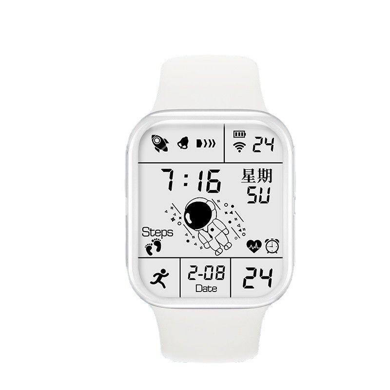 Black Technology Astronaut Dial Smart Watch Male And Female Students Children'S Simple Multifunctional Sports Electronic Watch