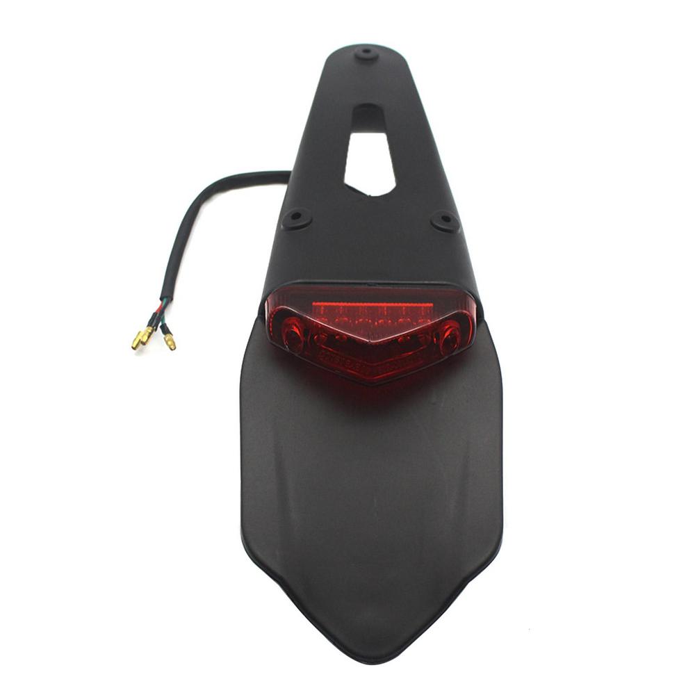 

Задний фонарь для мотоцикла Модифицированный светодиодный задний фонарь на крыло мотоцикла Светодиодный задний фонарь на тормозной фонарь Сигналы поворота Ходовые огни