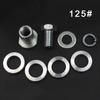 M10 M14 Angle Grinder to Grooving Machine Adapter 100/125 Type Lock Nuts Flange Inner Outer Kit for Slotting Conversion