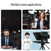 Professional Broadcast Studio Teleprompter
