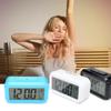 Original Digital LCD Display Alarm Clock With Backlight Square Digital Clock Home Decor Electronic Alarm Snooze Clock