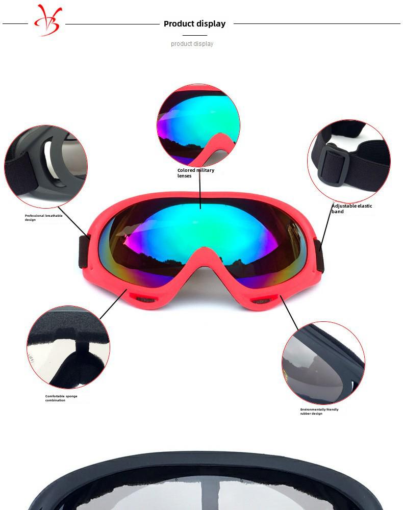 X400 Off-Road Goggles: Motorcycle & Ski Protective Eyewear for Men and Women