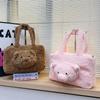 JC Barcelona Bear Series Plush Crossbody Bag Cute Little Pig Doll Backpack Soft Toy Kawaii Big Size Cartoon Children Gift