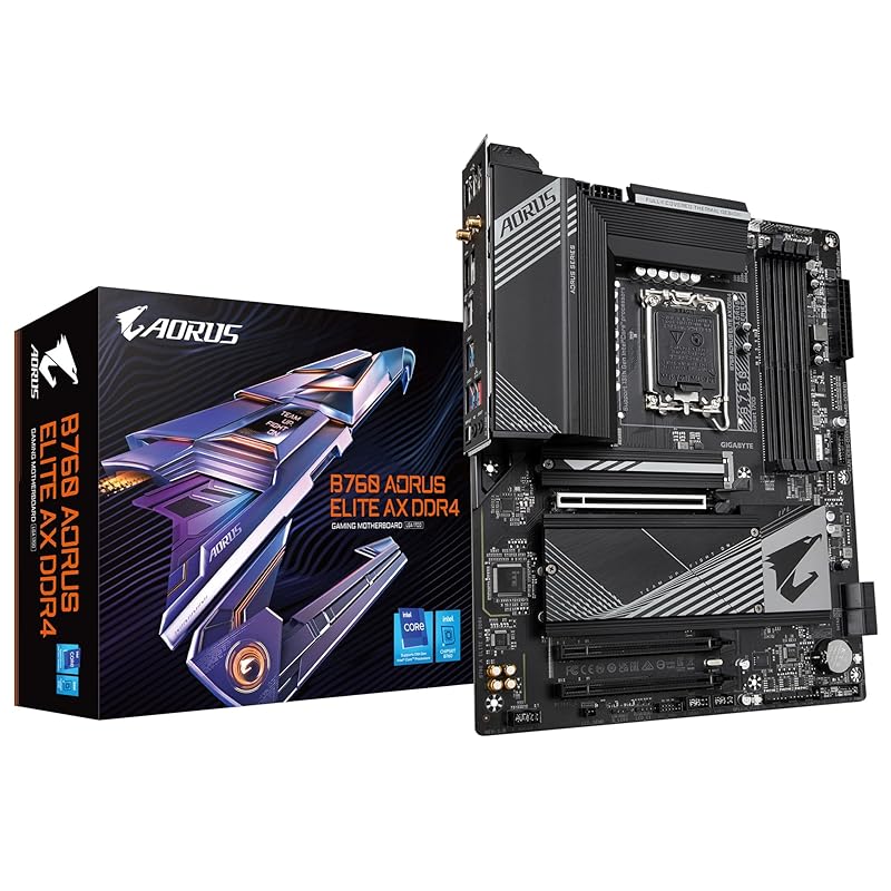 

GIGABYTE motherboard B760 AORUS ELITE AX DDR4 MB5978