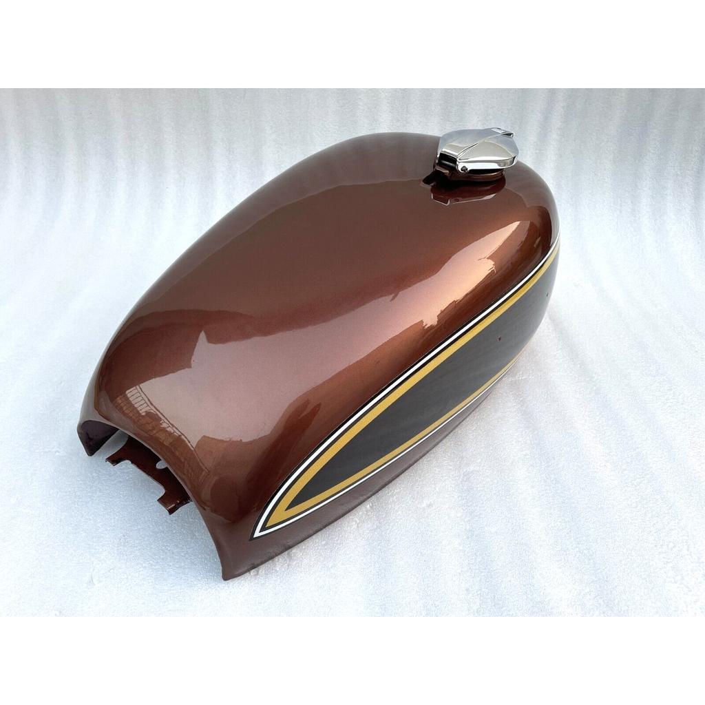 Honda CB550 CB550K 1974-75 Candy Garnet Brown Painted Petrol Fuel Gas Tank Steel