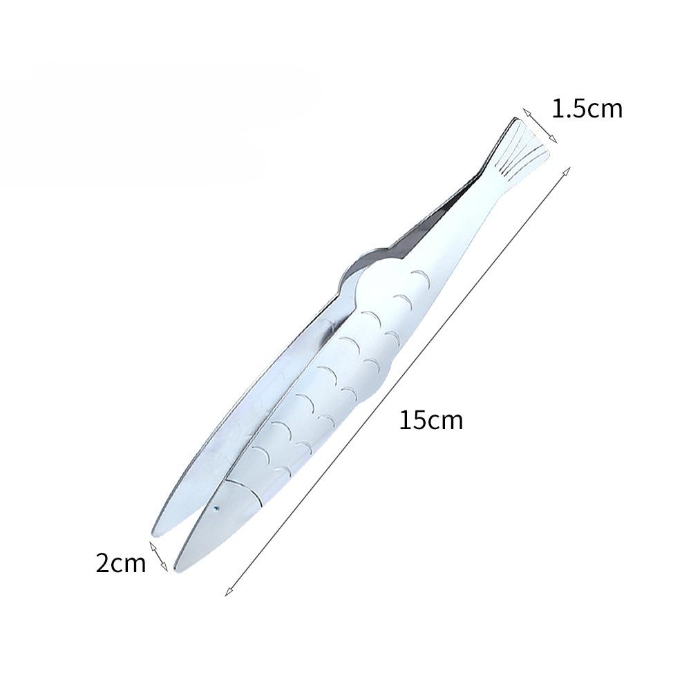 430 Stainless Steel, Fish Shaped Clip, Fish Bone Clip, Multi-purpose, Food Clip, Kitchen Tool