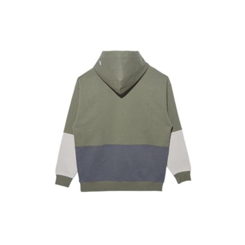 New Era Los Angeles Dodgers Hooded Loose Pullover Sweatshirt Men sweatshirt Dark-Green 13354104