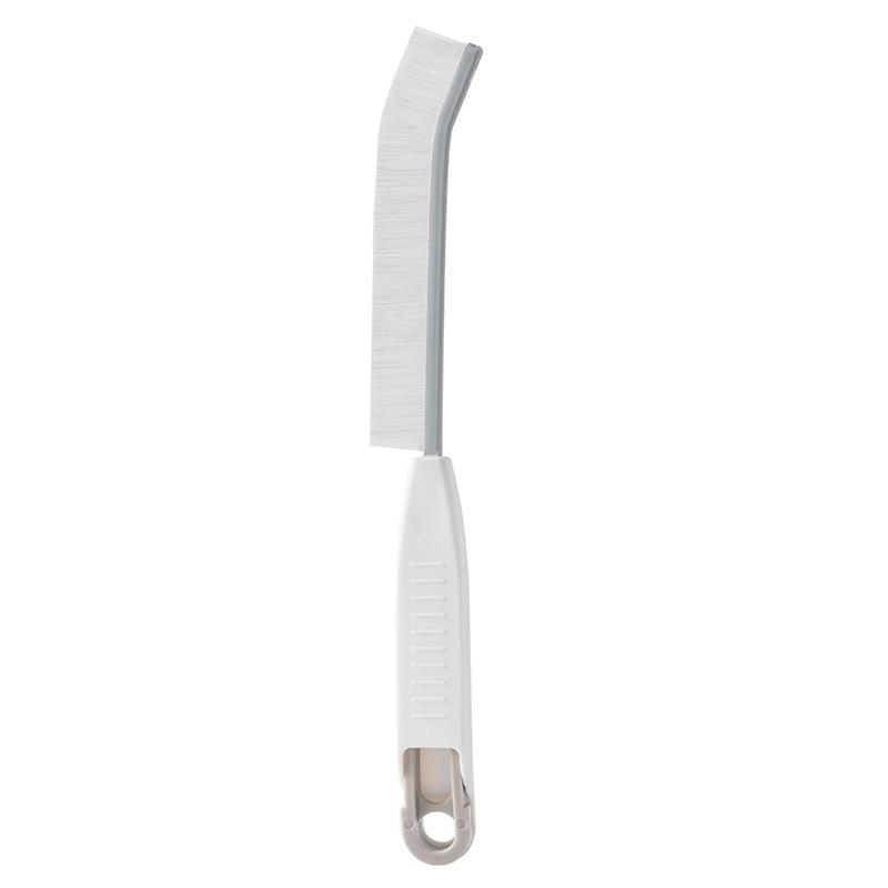 

Multi-functional Gap Cleaning Brush, Household No-blind Spot Bathroom Window Gap Groove Brush, Kitchen Sink Long-handled Hard-bristled Brush білий
