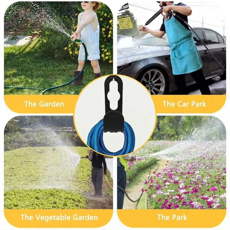 Garden Hose Hangers, Wall Mounted Heavy Duty Hose Hangers, Faucet Watering Hose Hangers, Exterior Wall Storage Hose Pipe Hangers