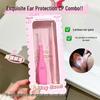 Xixi Luminous 2-Piece Ear Pick Set with Light - Spiral Ear Cleaning Tool