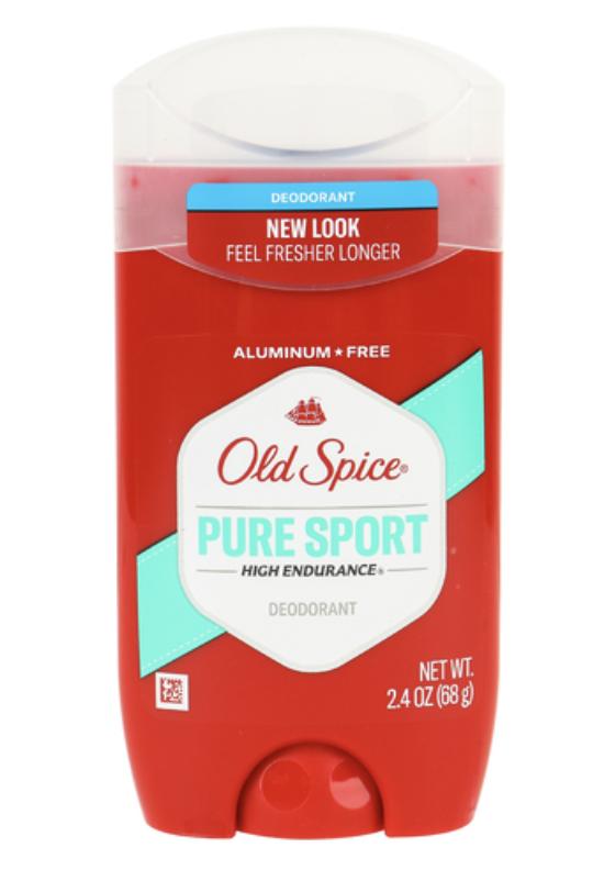 Old Spice Bez Aluminium Pure Sport 48H Dezodorant Dla Mężczyzn 68G
