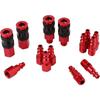 For Air Compressors Air Compressor Hose Accessories Air Compressor Kit Aluminum Coupler Automatic Coupling Push-in Coupler