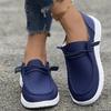 Women's 2025 Spring and Autumn New European and American Flat Bottom Foot Cover Low-top Lefu Women's Single Shoes