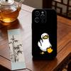 Funny D-DucK Goose memes Phone Case For iPhone 17,16,15,14,13,12,11 Plus,Pro Max,XS,Soft Silicone Black Cover