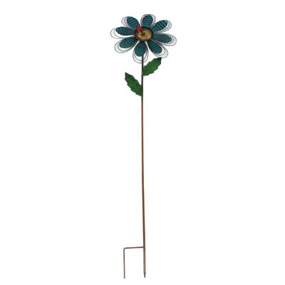 Metal Windmill Outdoor Wind Spinner Metal Wind Catcher for Courtyard Terrace Lawn Garden