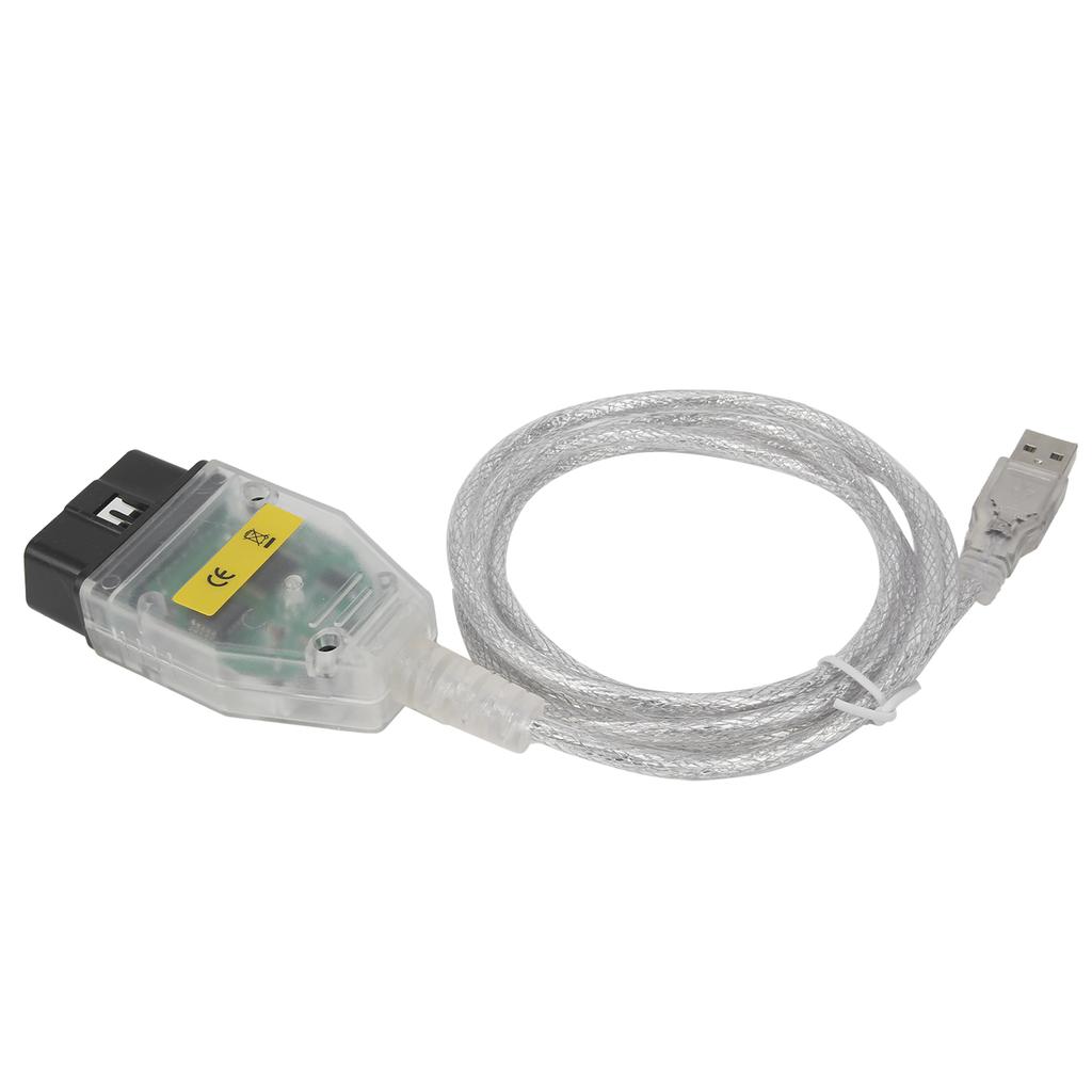 INPA Switch OBD2 Adapter Anslutningskabel med FT232RL Chip Autodiagnostikverktyg Vitt Skal Grön Kort för E-serien