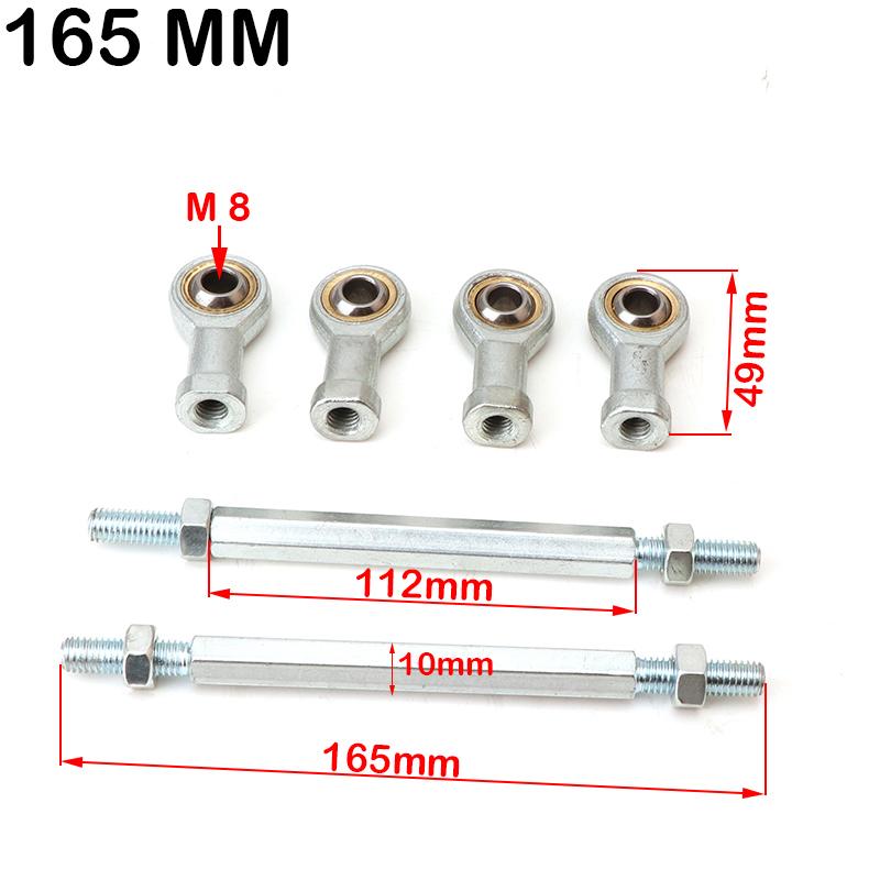 1 Paar 240/250/260/270/280/300/315mm 8mm Spurstangen-Kit Kugelgelenk Für 49cc Elektrisches Mini Kinder ATV Go-Kart Buggy Quad Bike