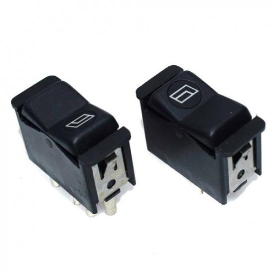 2Pcs Power Electric Window Switch For Mercedes-Benz R107 380SL 560SL 0008208310