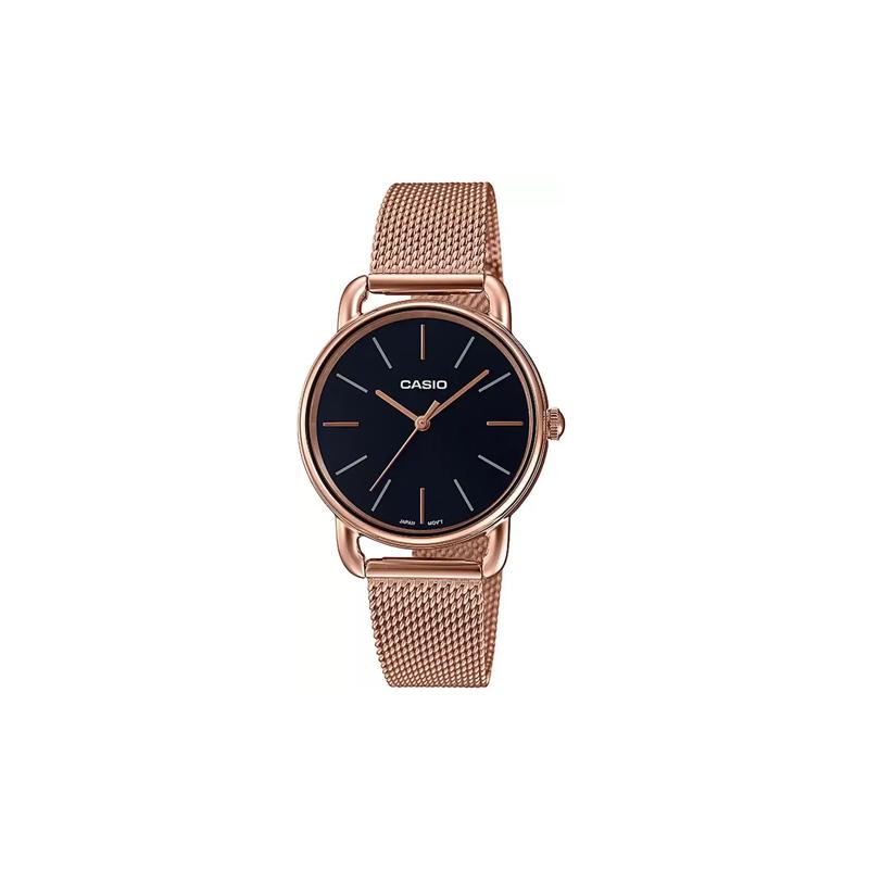 

Casio STANDARD series fashion trend business casual classic general timing status adjustable buckle quartz movement Japanese and LTP-E412MPG-1ADF чорний