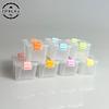  5Pcs Portable Organizer Case Dollhouse Transparent Plastic Storage Box Household Lightweight Storage Boxes