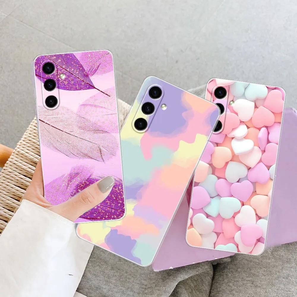 For Samsung A15 SM-A155F Case Silicone Soft Phone Cases For Samsung A15 5G SM-A156B Clear Coque For Samsung Galaxy A15 Fundas