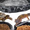 Imitation Stone Bowl Reptile Pet Feeding And Water Bowls Safe And Durable Ideal For Bearded Dragons And Other Small Reptiles