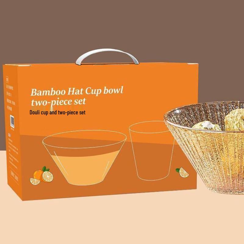 Creative Glass Bowl & Cup Gift Set