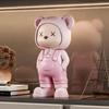 Creative Bear Figurine for Living Room TV Cabinet Entryway Desktop Home Decor Small Office Craft