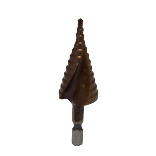 Takagi EARTH MAN Spiral Step Drill Cobalt Coating 3~24mm 12 Steps SDT-5