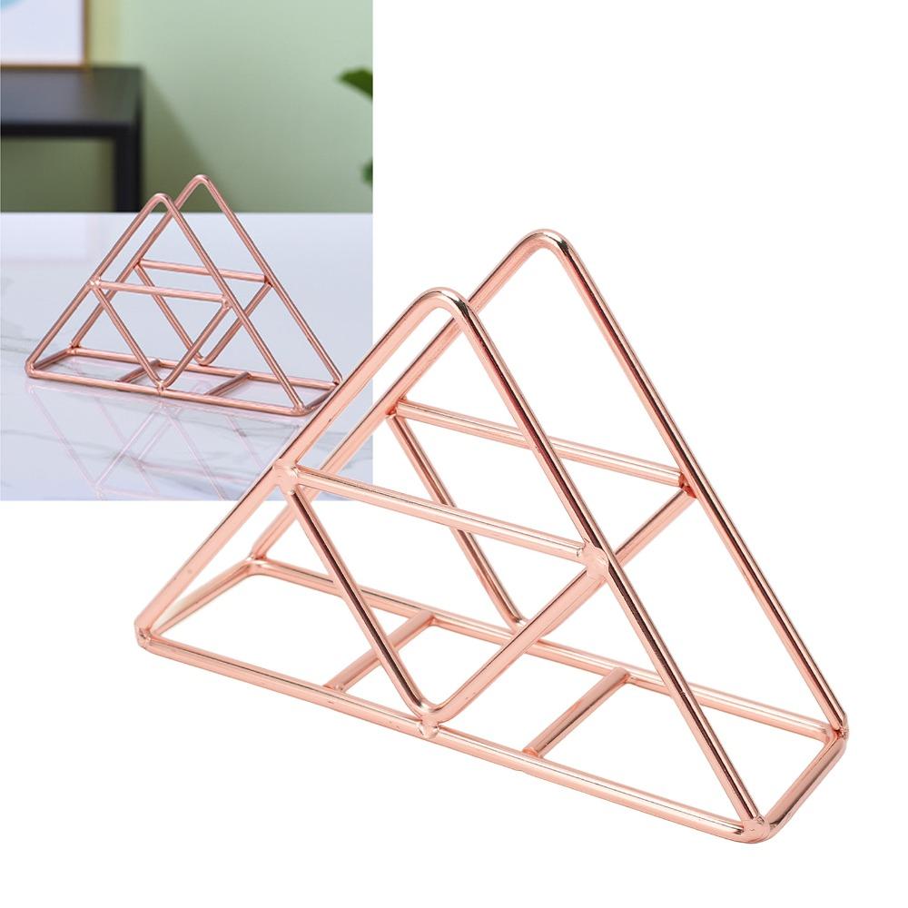 Decorative Napkin Holder Rose Gold/Gold Paper Napkin Holder Iron Napkin Holder Dining Accessories